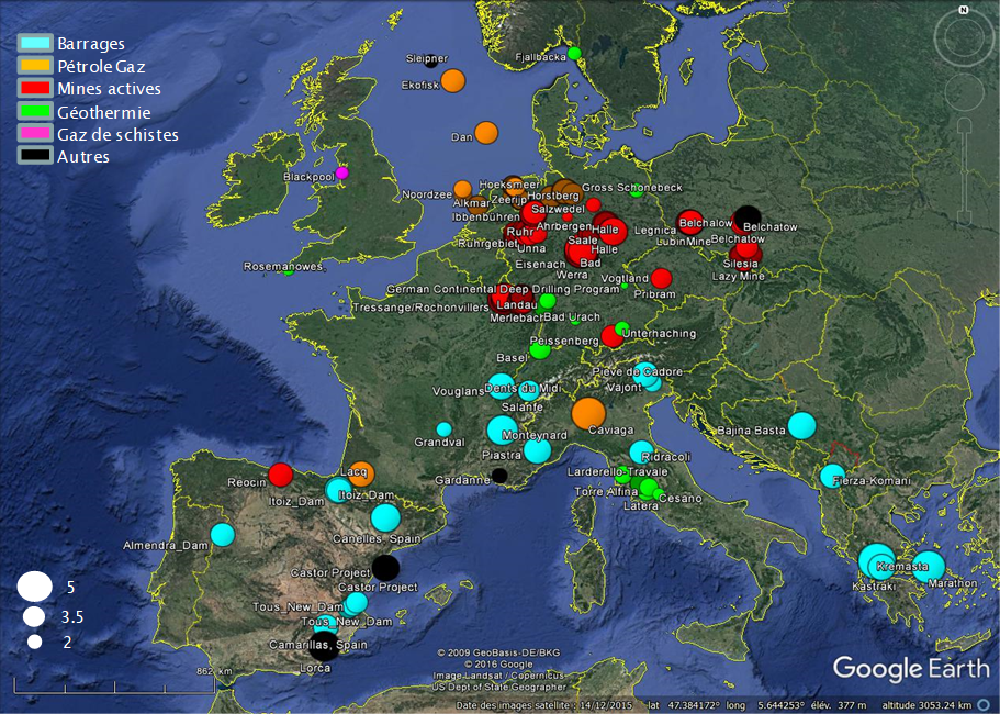 evenement microsismique