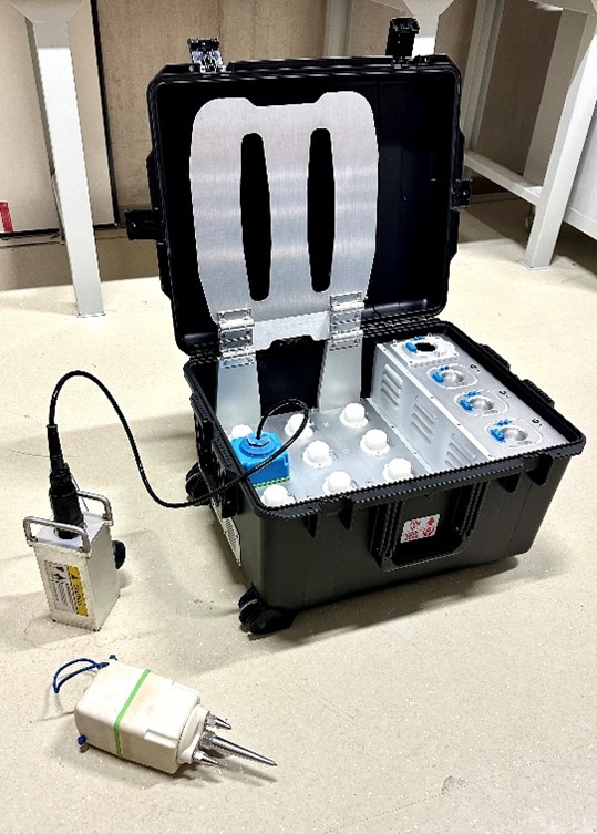 photo d’un node sismique